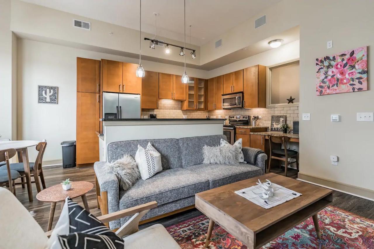 Spacious Flat + Gym + Pool Apartment Houston Luaran gambar