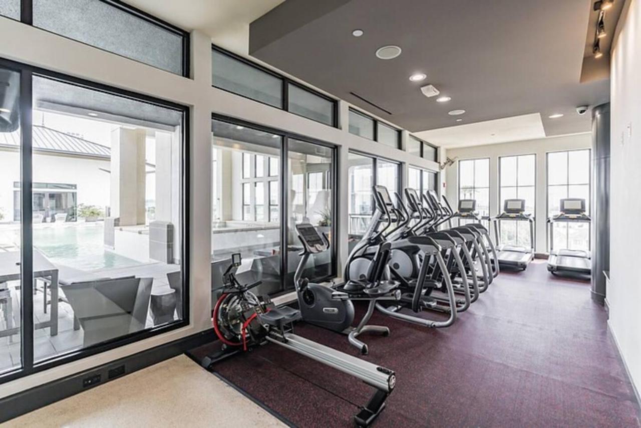 Spacious Flat + Gym + Pool Apartment Houston Luaran gambar