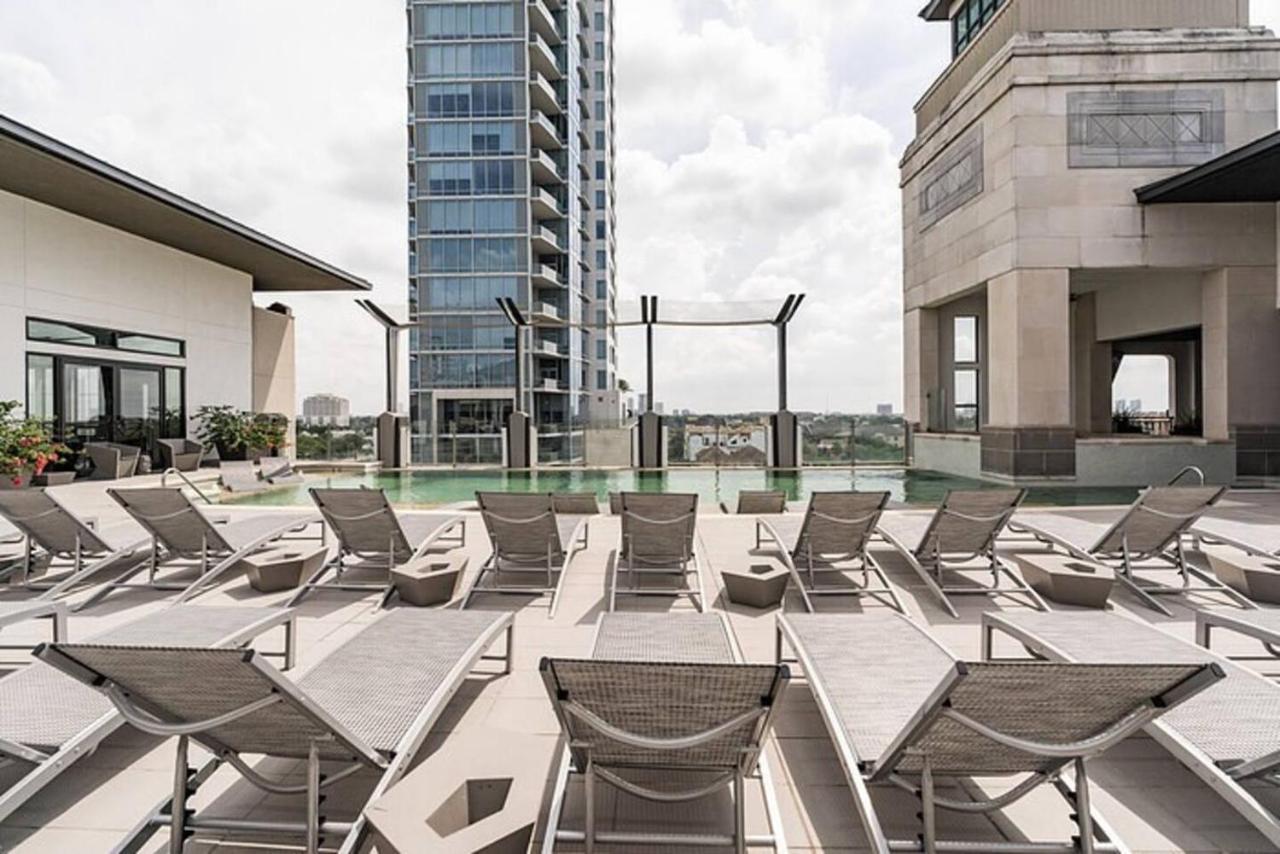 Spacious Flat + Gym + Pool Apartment Houston Luaran gambar