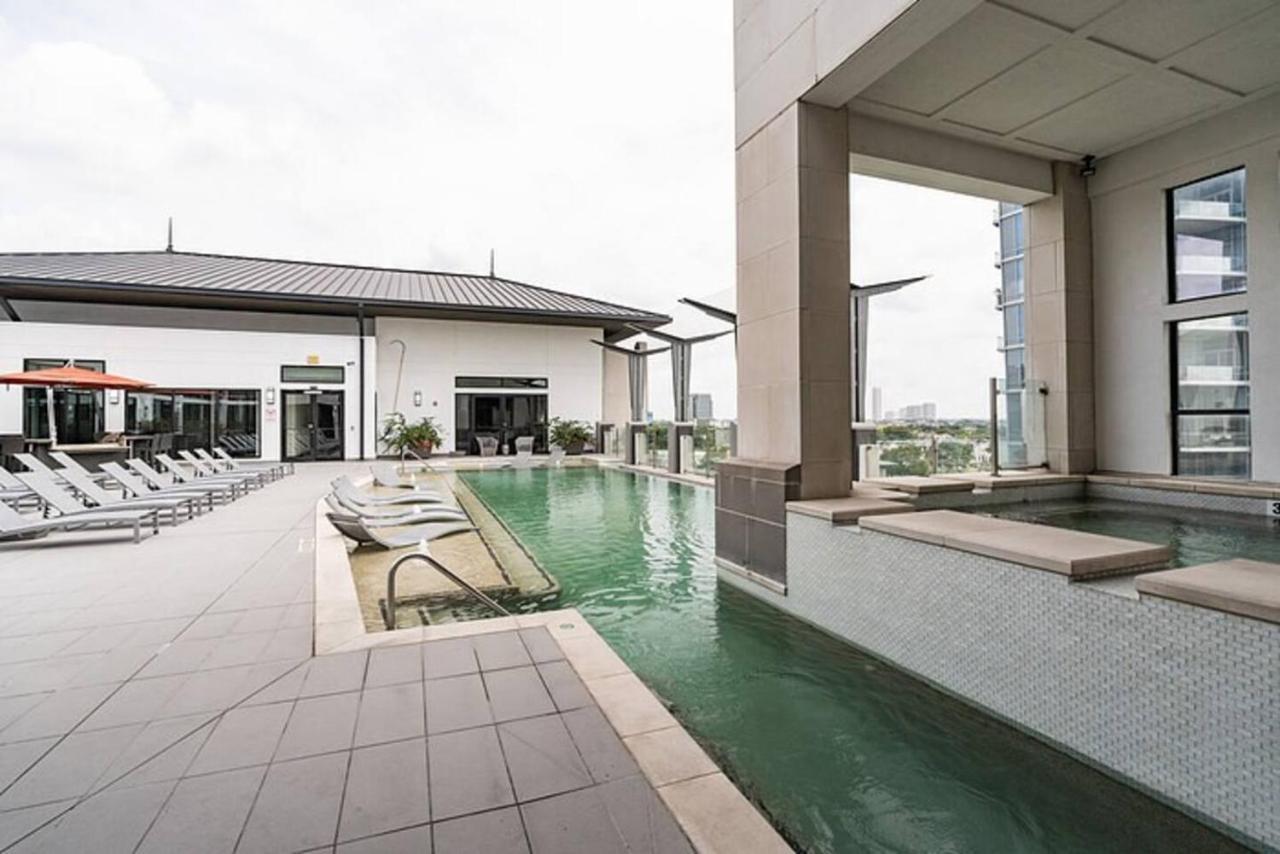 Spacious Flat + Gym + Pool Apartment Houston Luaran gambar